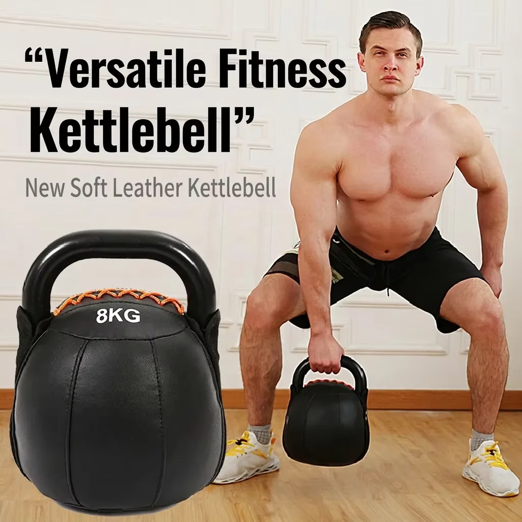 In Stock Fitness Exercise Kettlebell Body Building Free Weights Soft Kettle Bell for Workout
