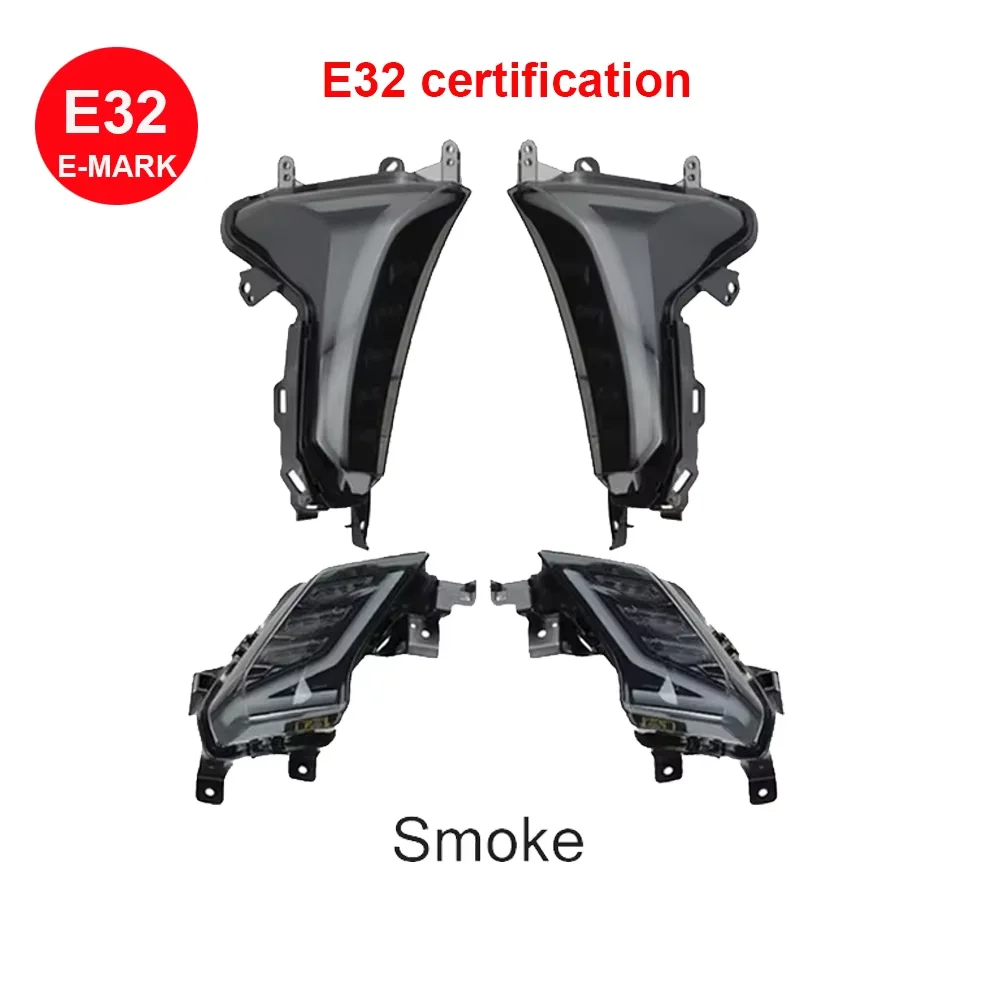 For TMAX 530 LED Turn Signal Lights Emark Rear Tail Brake Light
