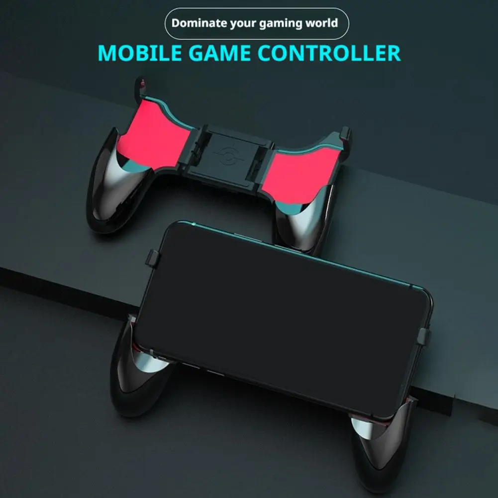 Mobile Phone Gaming Controller For PUBG Aim Shooting Gamepad Joystick For IPhone Shooter Game Grip Aux Button Handle O0N0