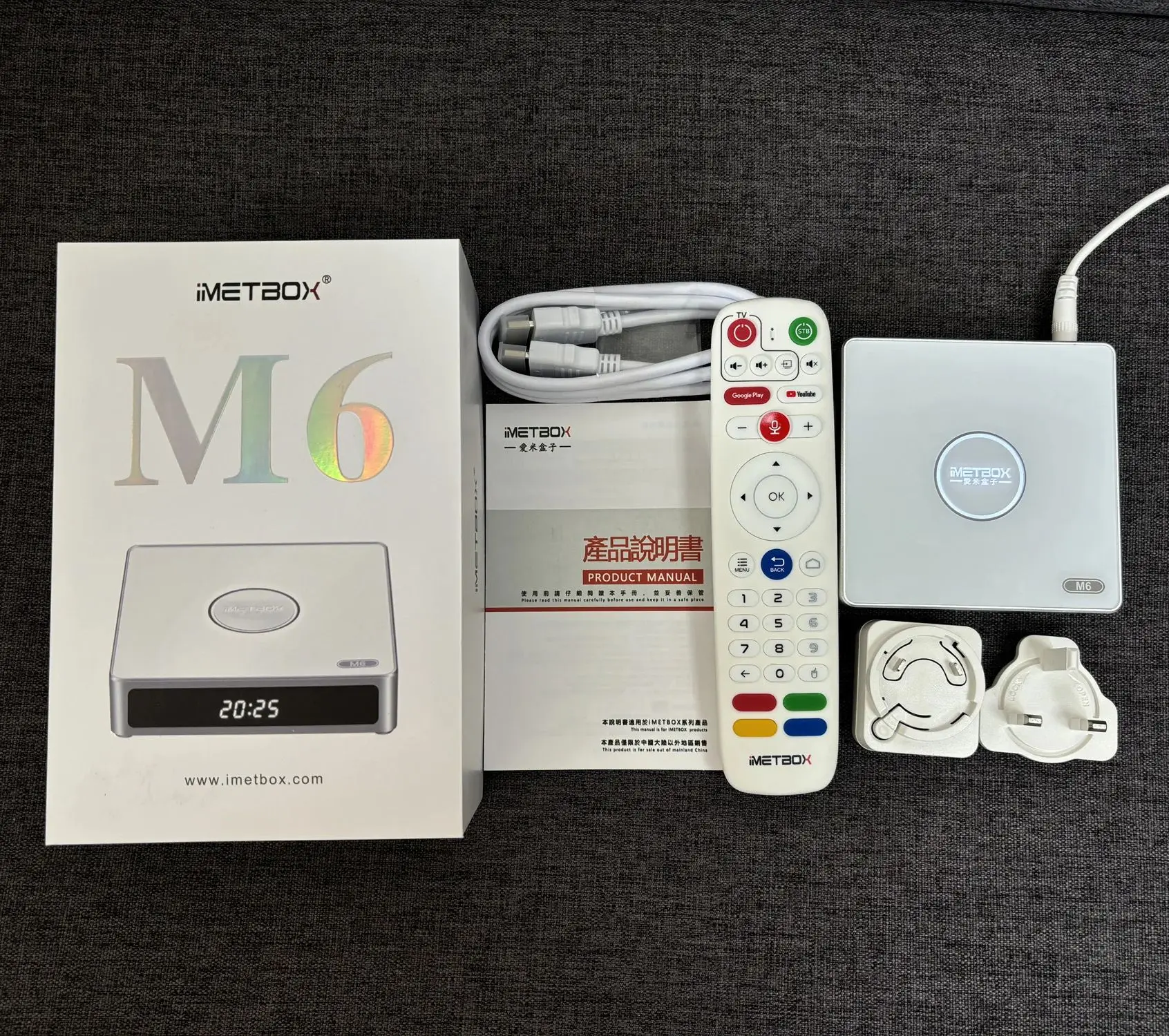 2025 New Arrival IMETBOX M6 4G 64GB Hot In Asia Korea Japan Canada USA Australia Singapore UK Netherland France evpad11p ubox11
