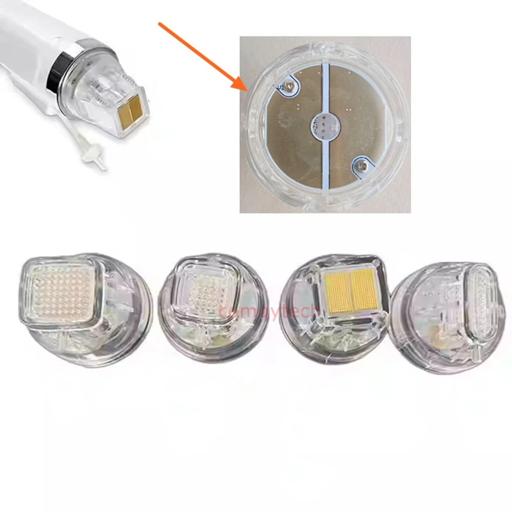 10PCS 10/25/64 Pins RF Tattoo Needles Nano Microneedling Gold Plated Cartridges For 2in1 Fractional Machine Beauty Head