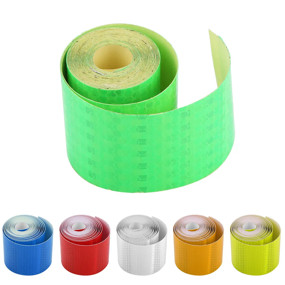 Safety Reflective Tape, 5cm x 3m, Enhanced Night Visibility, Multi-Surface Application, Great for Hiker Helmets