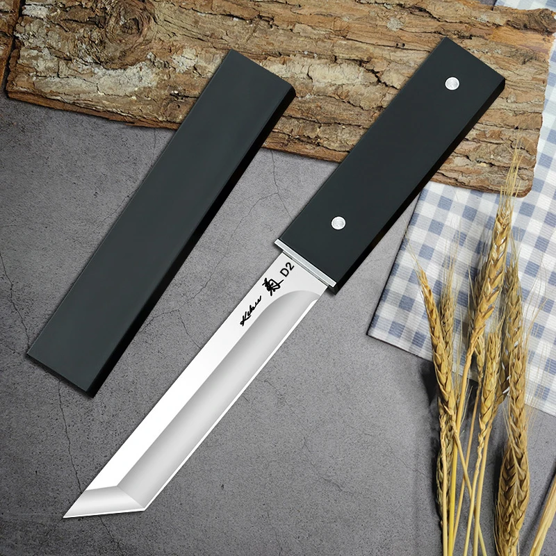 Stainless Steel Meat Cleaver Kitchen Knives Butcher Knife Camping Knife outdoors Fishing Barbecue Cutter Boning Peeling Knife