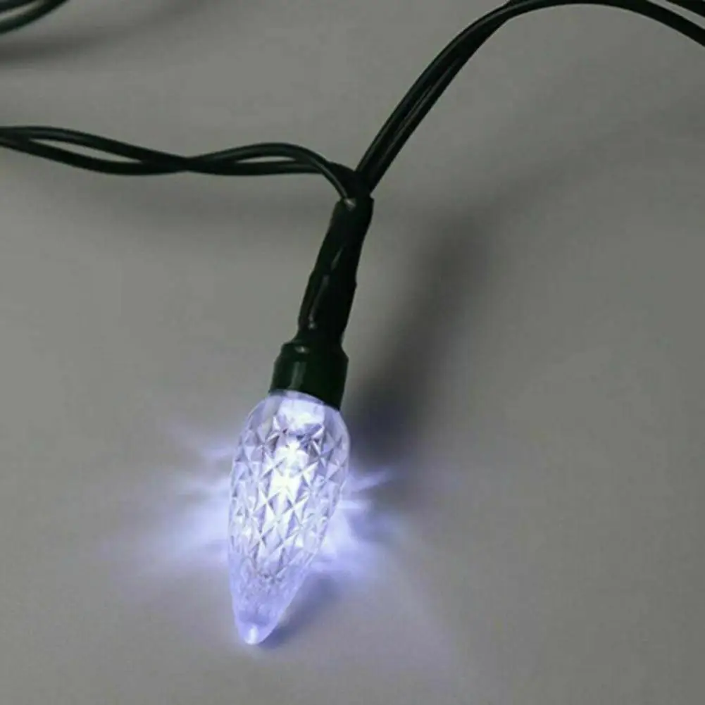 Cable USB de luz LED para teléfono Android, Cable de carga tipo C, lámpara luminosa de Feliz Navidad, envío directo