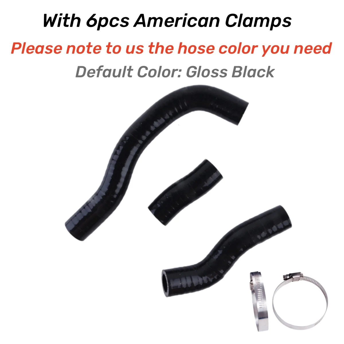 3 قطعة 3PLY ل KTM 450SXF 450 SXF SX-F 2007-2010 سيليكون المبرد المياه المبرد خرطوم أنبوب الأنابيب عدة #5