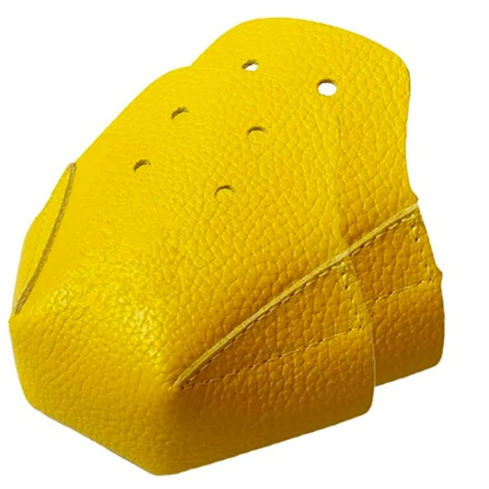 

Защитные кожаные чехлы для коньков, антифрикционные, сменные накладки на носок, регулируемые, с 4 отверстиями, защита для коньков