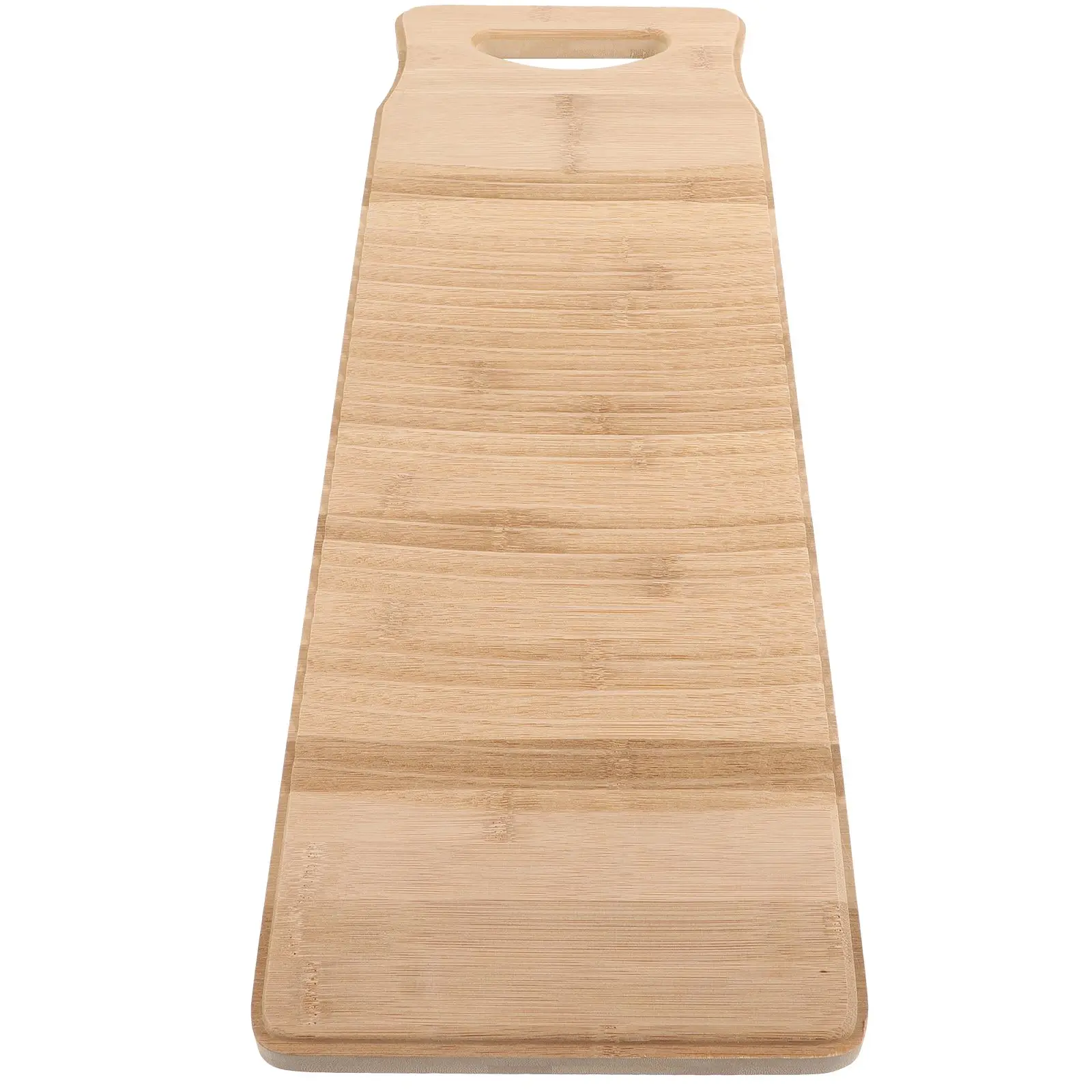 

Thickened Bamboo Washboard Durable Anti Slip Laundry Board With Hole For Cleaning Labor Saving Hand Washing Scrubber