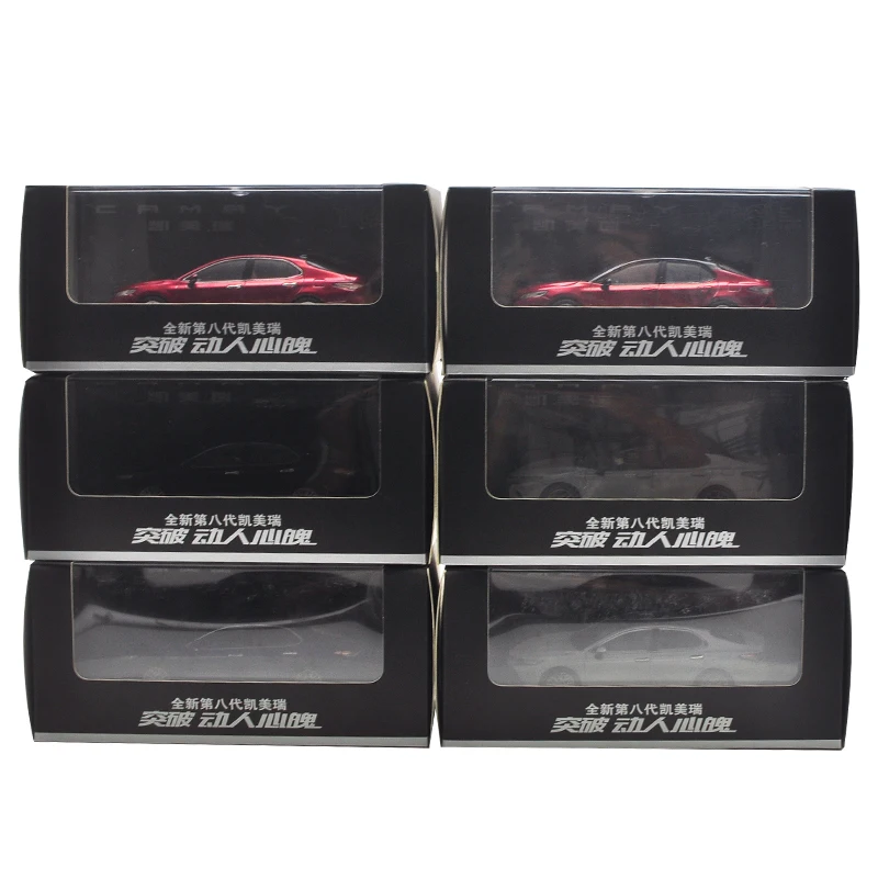 1:43 Toyota 8th CAMRY Alloy Model Car Static high simulation Metal Model Vehicles Original Box For Gifts Collection