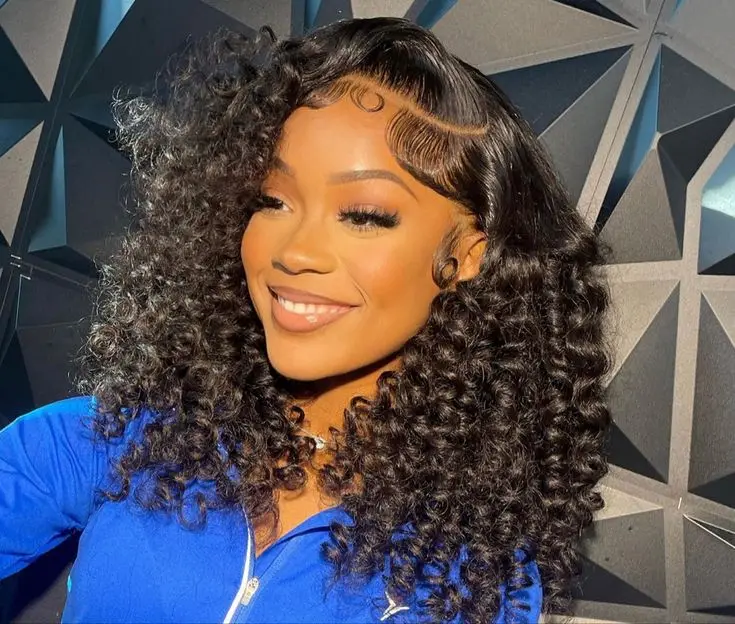

Pixie Curly Human Hair Bundles Deep Curly Hair Bundles Brazilian Raw Hair Weaving 8-2 Inch Loose Deep Wave Bundles