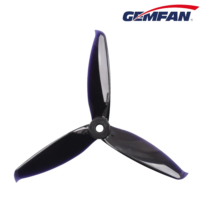 2 pair 7-colors Gemfan 5152 5.1x5.2 FPV PC 3-propeller Prop Blade CW CCW shaft through the machine more special motor 2206