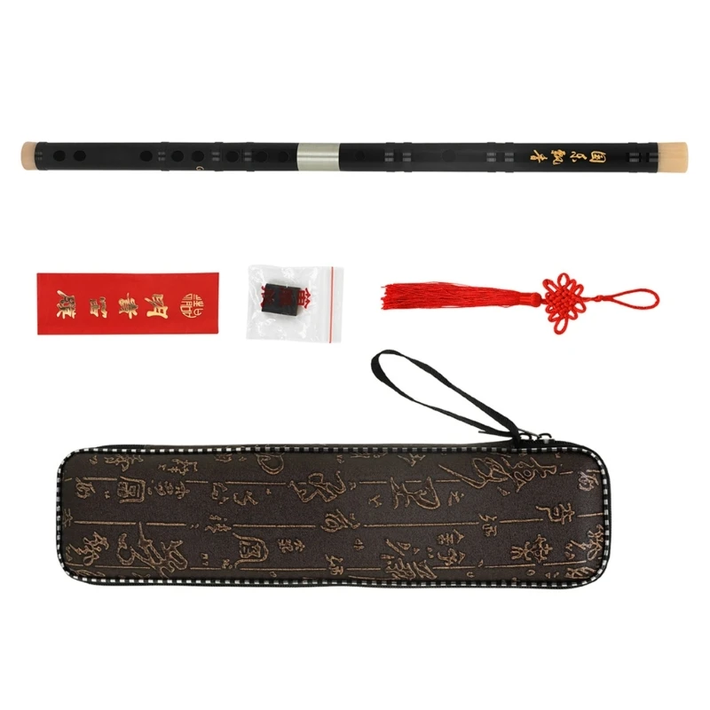 Student Redwoods Flute Portable Flute Chinese Instrument for Kids Adult Beginner