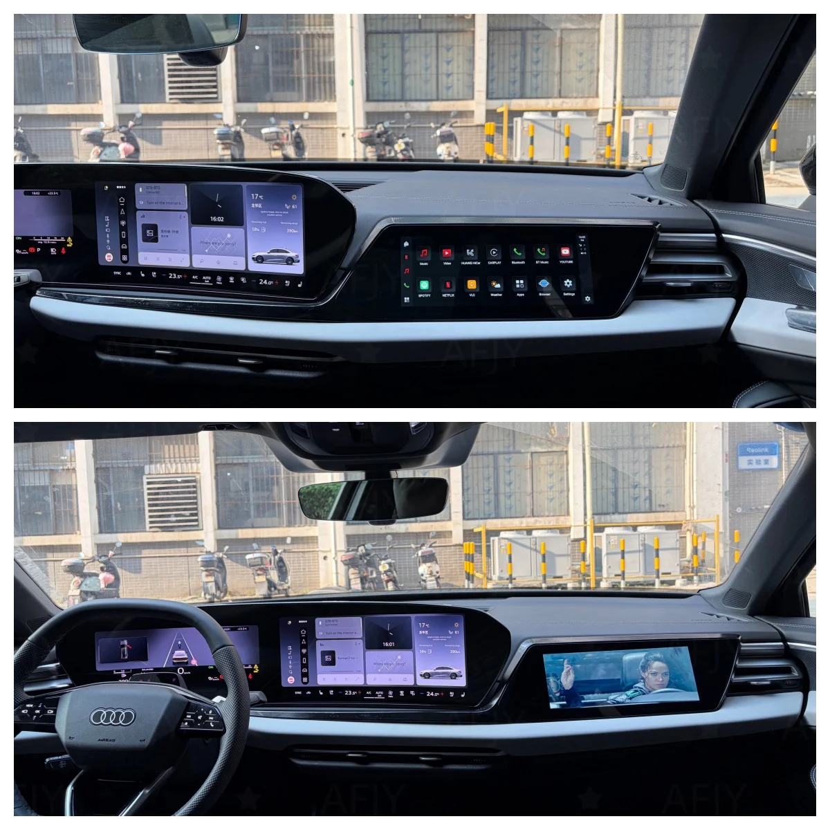 11 Zoll für Audi A5 2025 2026 Upgrade Carplay Co-Pilot LCD Instrumentenanzeige Android AUTO Display Virtuelles Cockpit Instrument