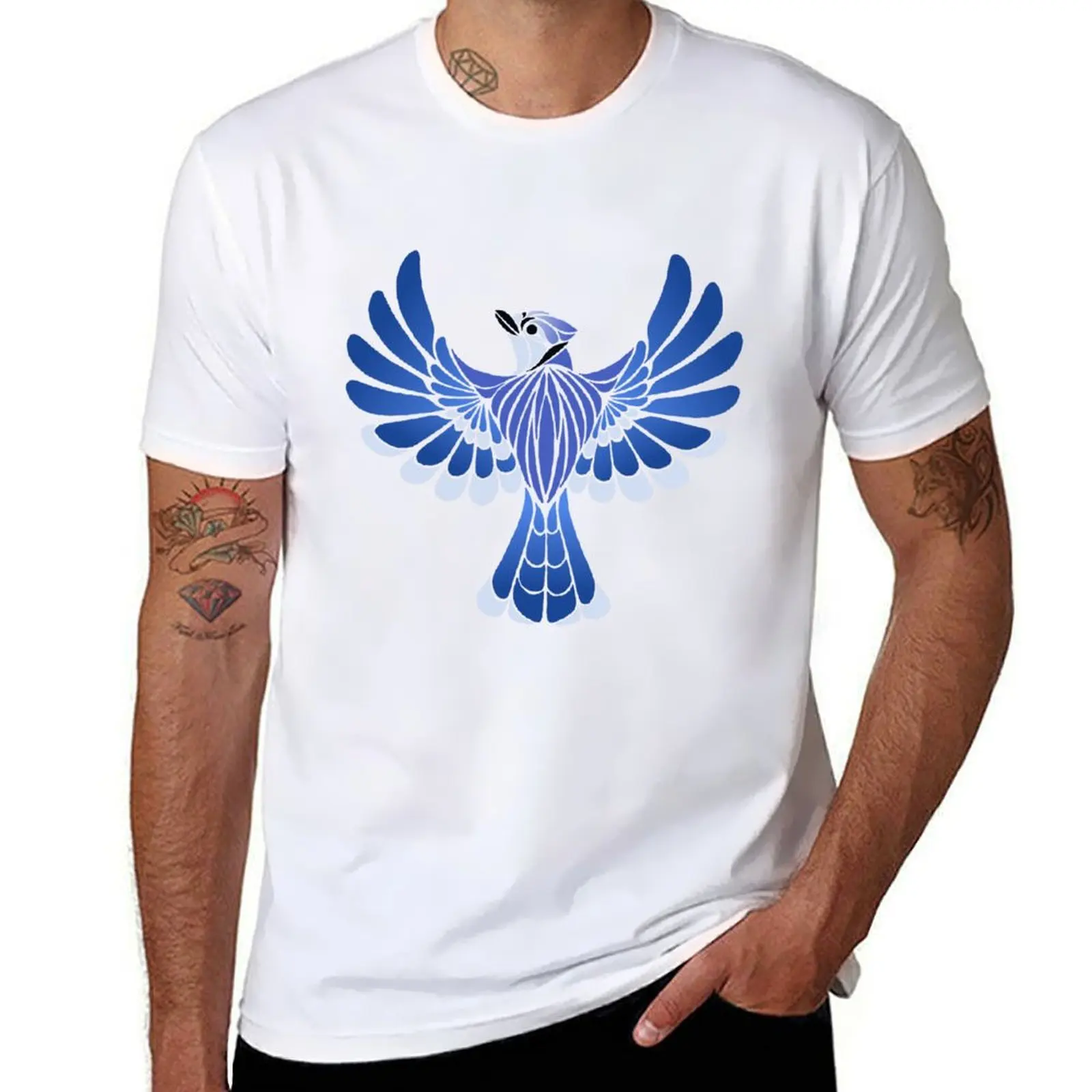 

Blue Jay T-Shirt t shirts for man slim fit printed t shirts for man T-Shirt