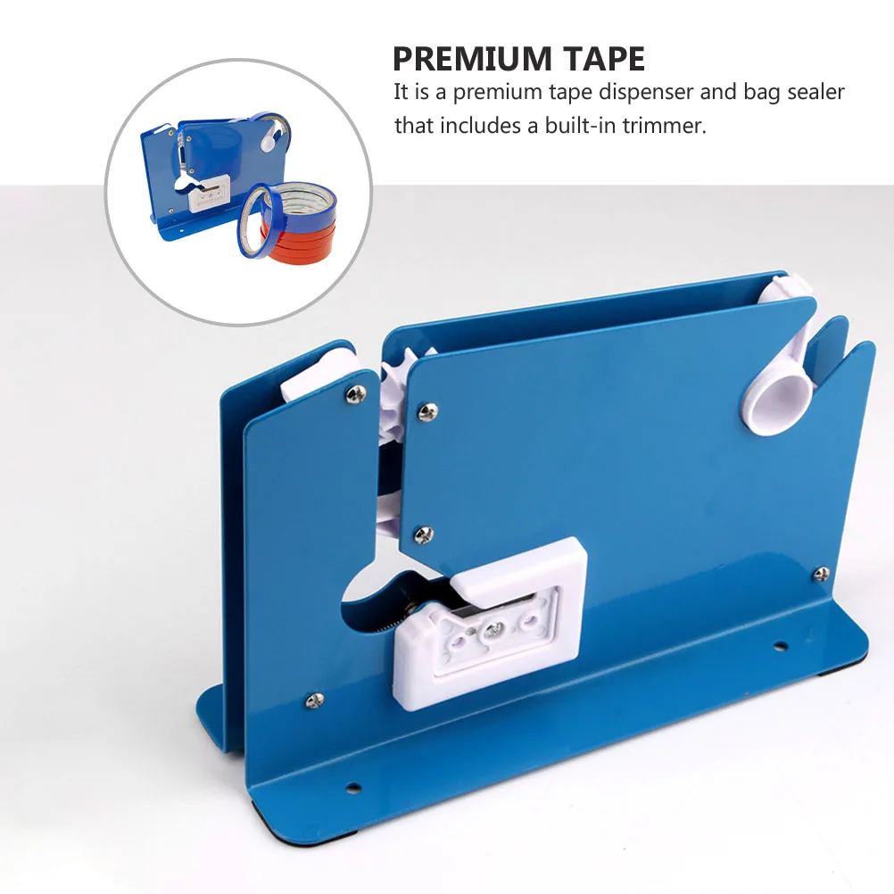 

9 pcs 12MM Tape Tape Rolls Bag Sealer Trimmer Compact Rust Proof Blades Frame Food Packing Sealer