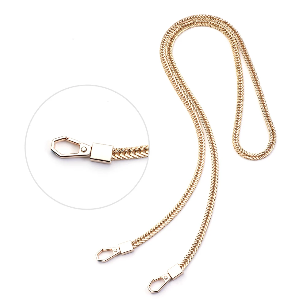 Metal Bag Chains For Women Shoulder Bag Straps Handbag Chain Armpit Purse Chain Replacement Crossbody Chains Bag Accessories