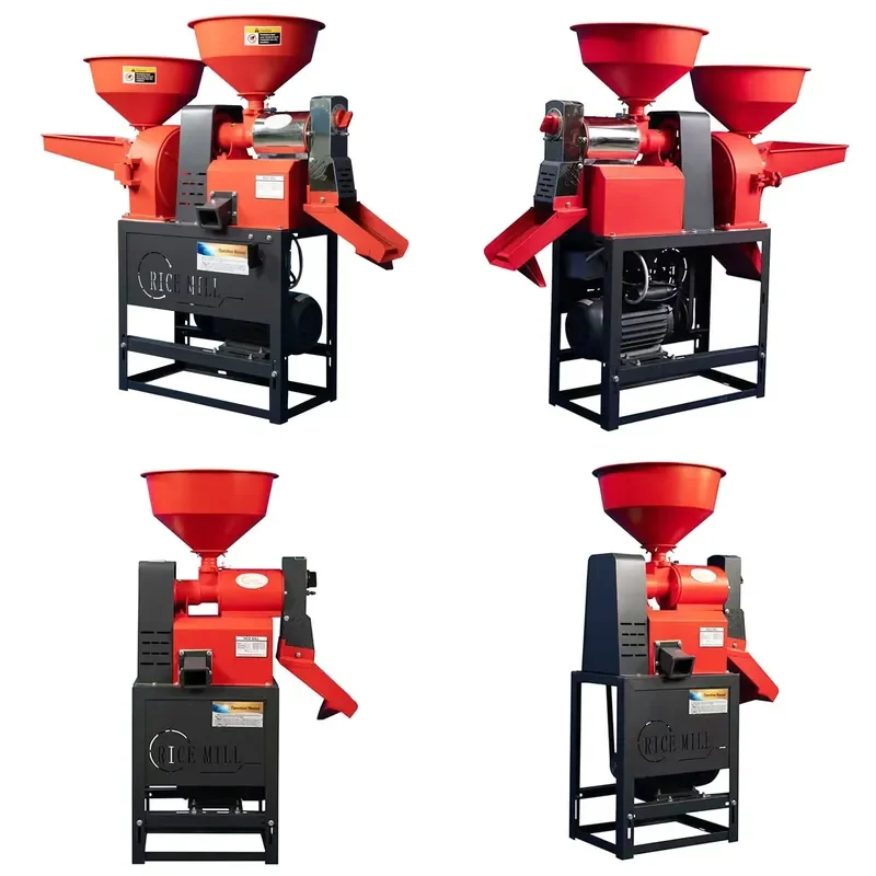 Multifunctional Household Rice Milling Machine for Peeling Rice Beating Automatic Corn Wheat Soybean Feed Mill