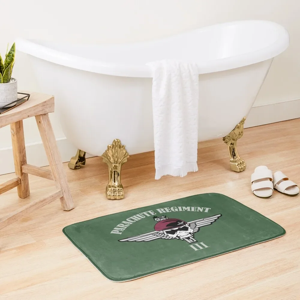 

Parachute Regiment - 3rd Battalion (3 PARA) Bath Mat Entrance Door Non-Slip Shower Hallway Carpet Carpets For Bathrooms Mat