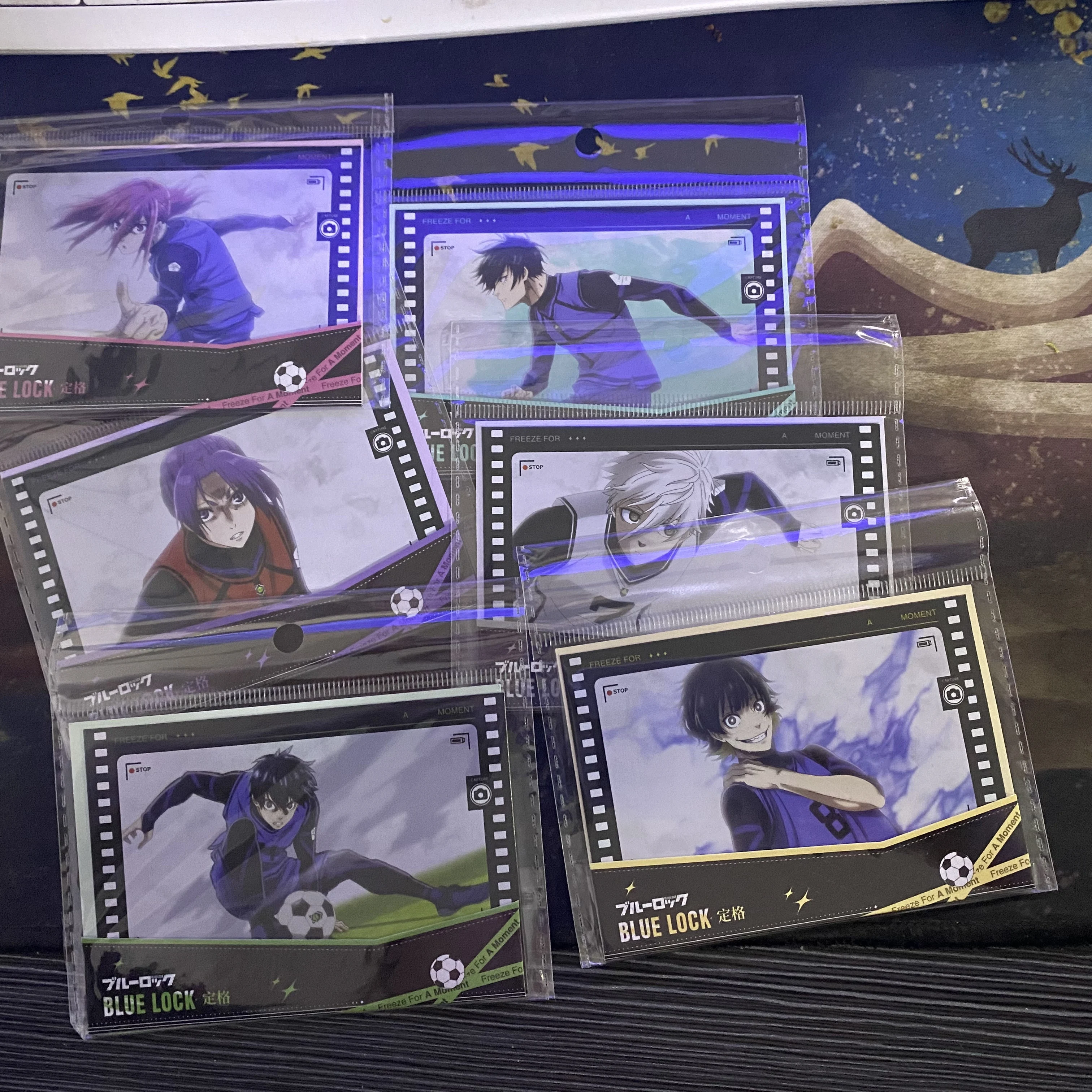 BLUE LOCK Isagi Yoichi Mikage Bachira Meguru Nagi Seishiro China Autorización oficial Serie Freeze-Frame Papel fotográfico