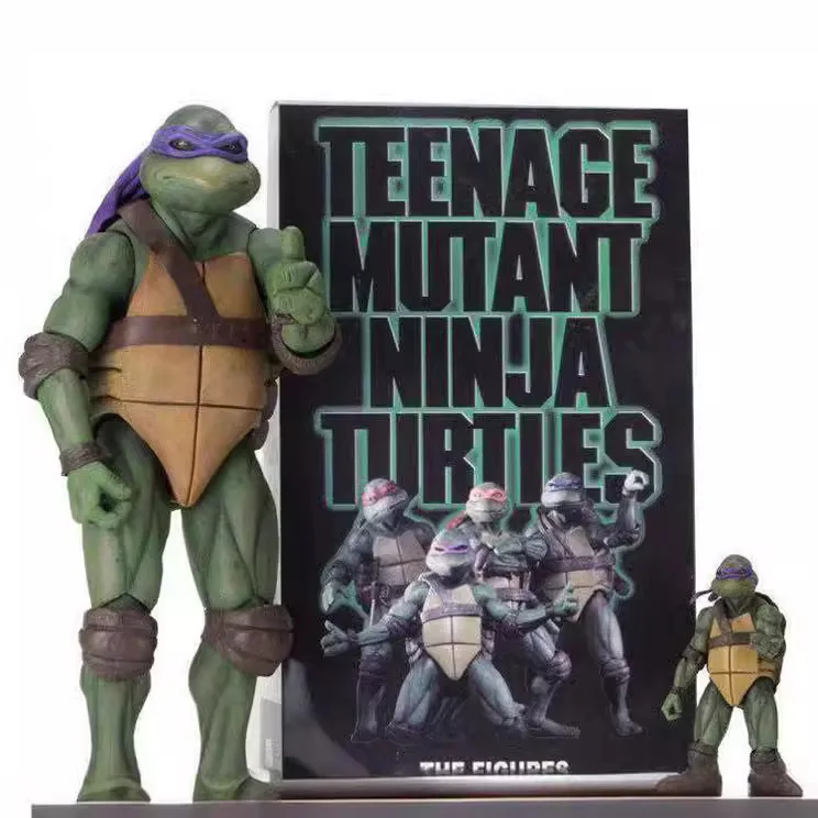 NECA Teenage Mutant Ninja Turtles TMNT 2018 SDCC Exclusieve 7-inch actiefiguur Collectible Desktop Model Ornament Verjaardagscadeau