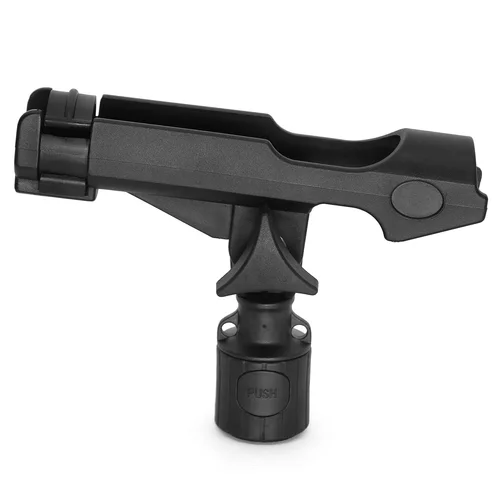 Soporte para caña de pescar, soporte ajustable para caña de pescar con riel de plástico para Kayak, pista de montaje para Kayak