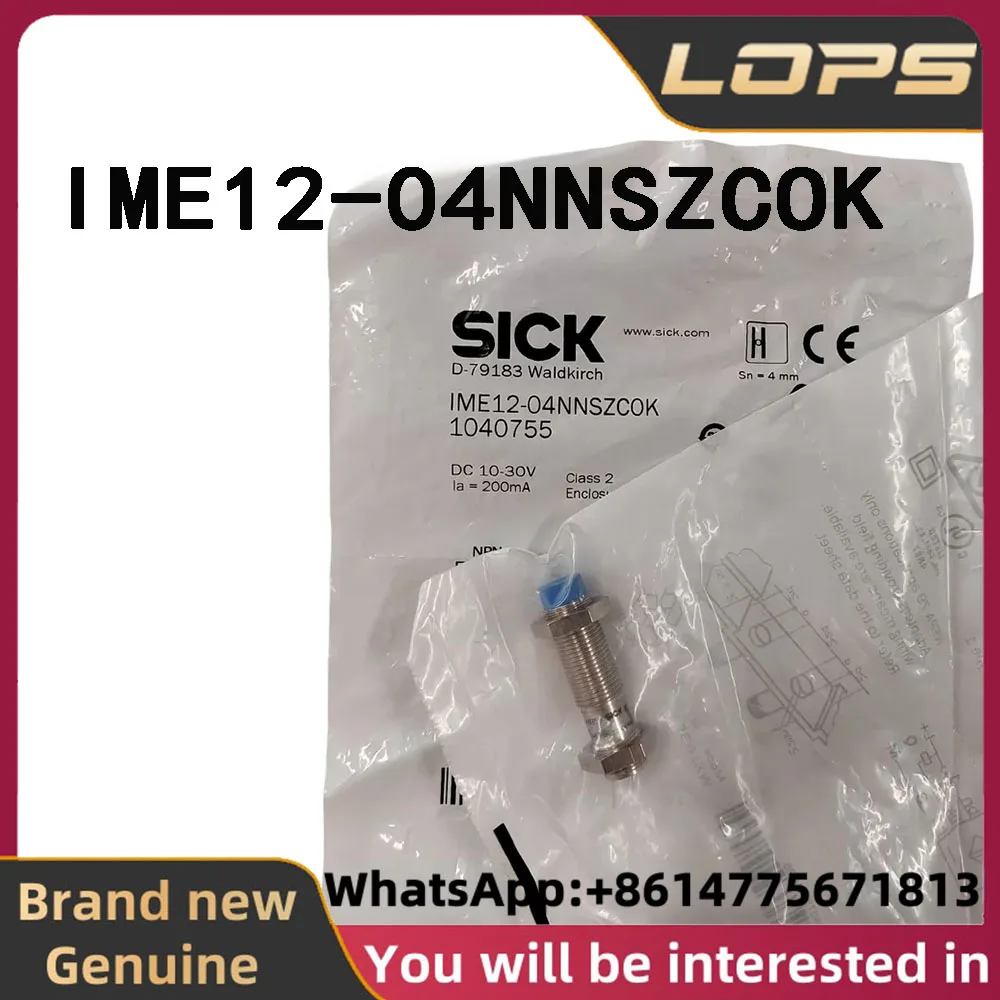 IME12-04NNSZCOK Brand new original SICK proximity switch sensor, Order number 1040755, welcome to consult