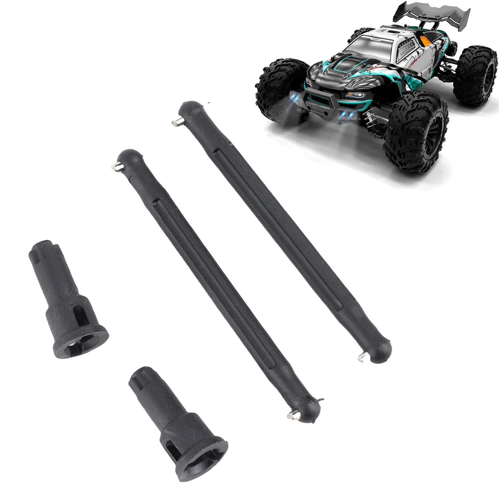 Rear CVD Drive Shaft Dogbone Set Steel Construction Efficient for SCY16101 16102 16103 16201 1/16 RC Car 1/16 RC CVD Drive Shaft