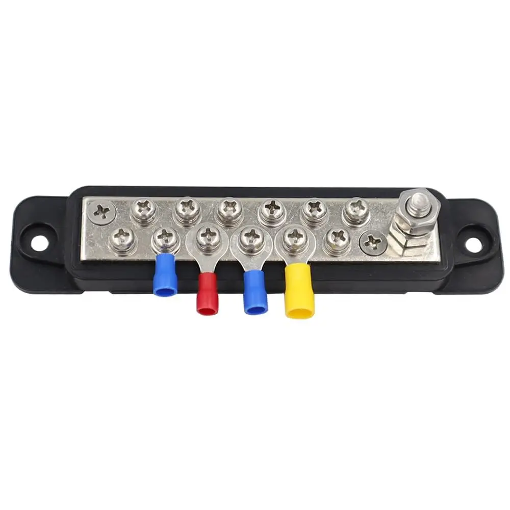 

12 Way Bus Bar Auto Marine Boat Power Distribution Terminal Block 150A Rated 12V