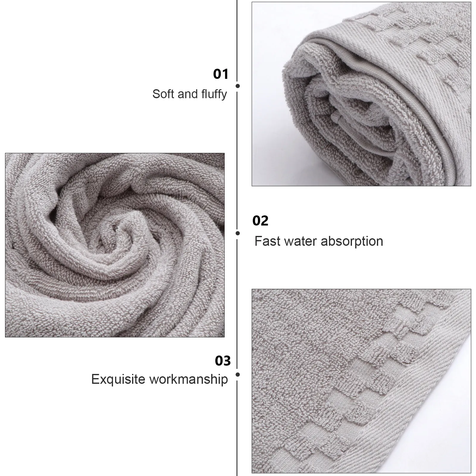 1 Toalha de Banho de Algodão E - Home Textiles In Pakistan avaliação e preço