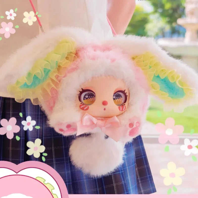 

New Genuine Liila'S Marshmallow Bunny Bag Series Blind Box Baby Three Soft Vinyl Cute Doll Figure Mystery Box Collection Gifts
