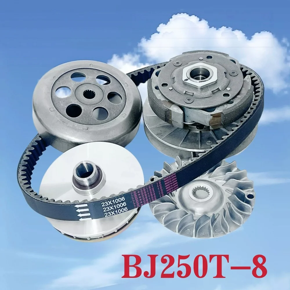 For Benelli Zafferano 250‌ BJ250T-8 High quality Front and Rear Clutch Drive Disk Pulley Drive Belt Original Accessories