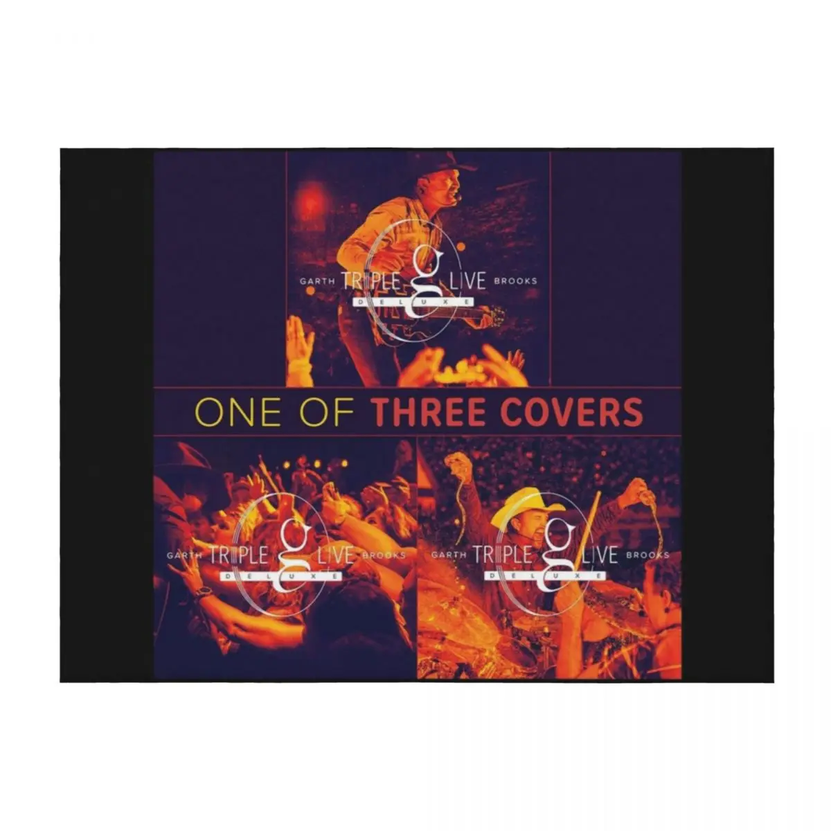

Garth Brooks Triple Live Deluxe Throw Blanket Decoratives Decorative Sofa Extra Large Throw Bed Blankets