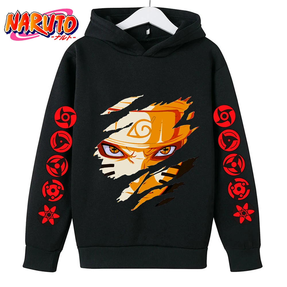 

Anime Naruto Hoodie Kids Children's Clothing For Girls Baby Boy Clothes Autumn Warm Sweatshirts Coat Cartoon Clothes Hoodie 2023