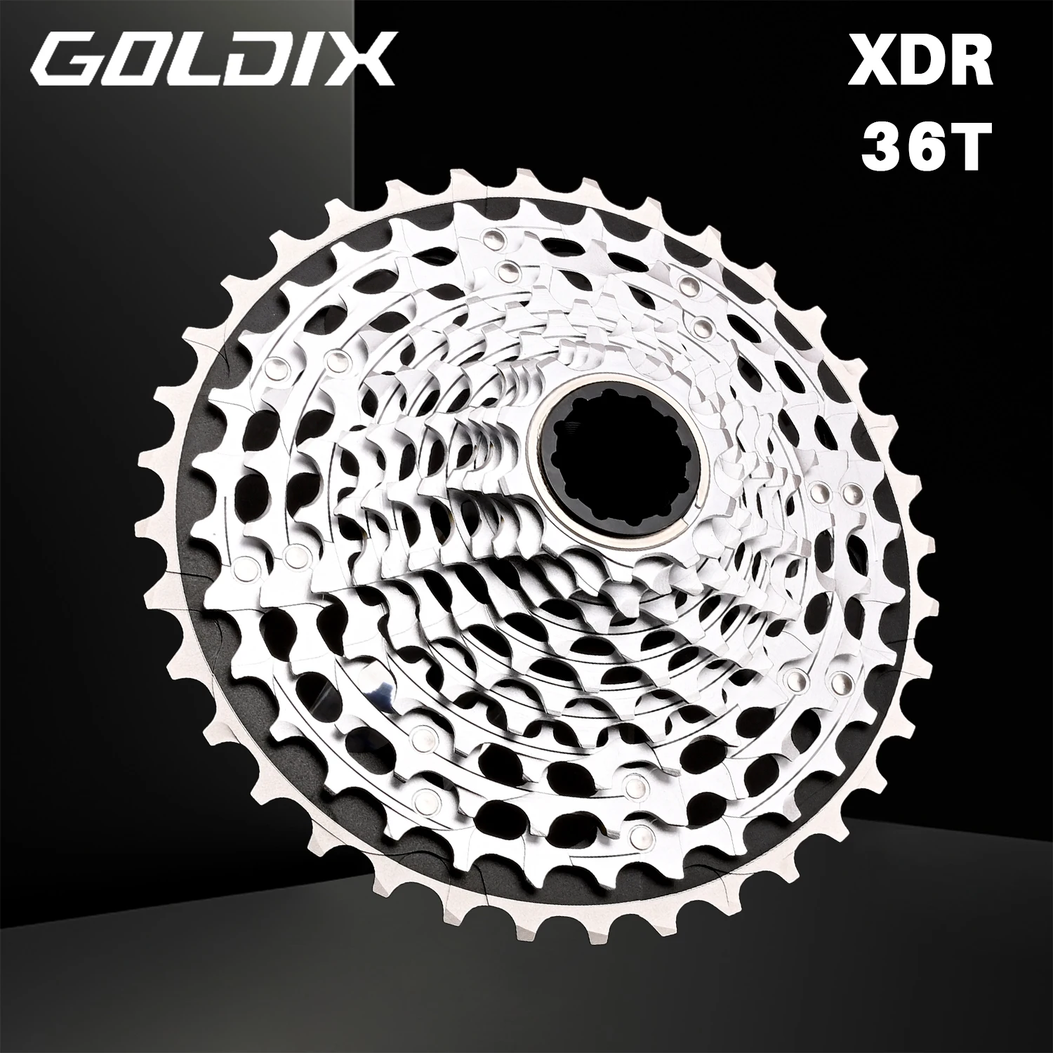 GOLDIX road bike CNC integrated ultra lightweight 12 speed flywheel, suitable for SRAM XDR RED AX XPLR electronic transmission image 3