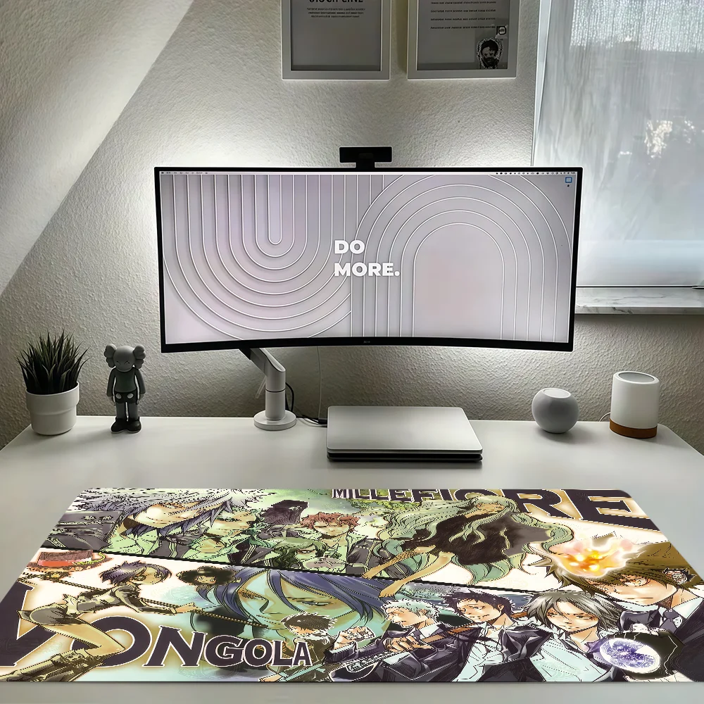 Katekyo Hitman Reborn Mouse Pad Large Non-slip Lockedge Desktop Computer Desk Mat Keyboard Writing MousePad Office Gamer Student