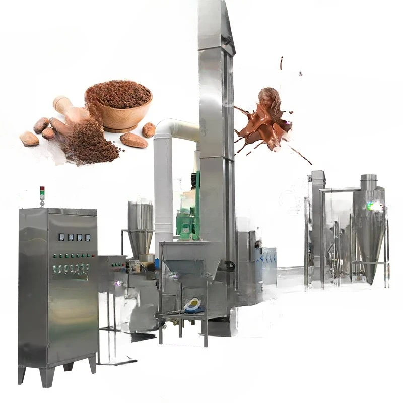 Automatic Cocoa Butter, Cocoa Powder Processing Machine Baijiu Cocoa Powder Machine