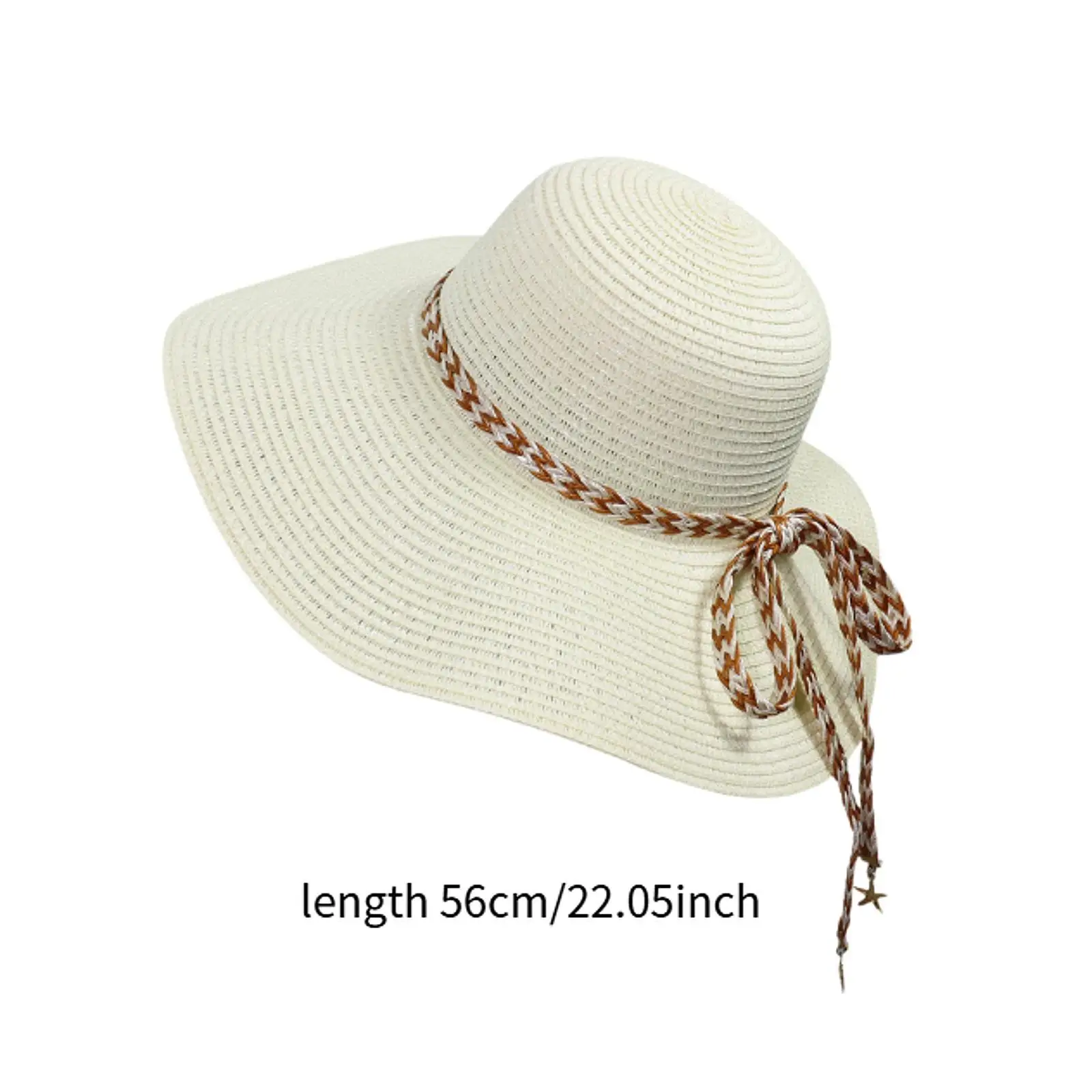 المرأة قبعة الشمس قبعة الصيف الزخرفية عارضة أنيقة تنوعا سيدة Sunhat الصيف