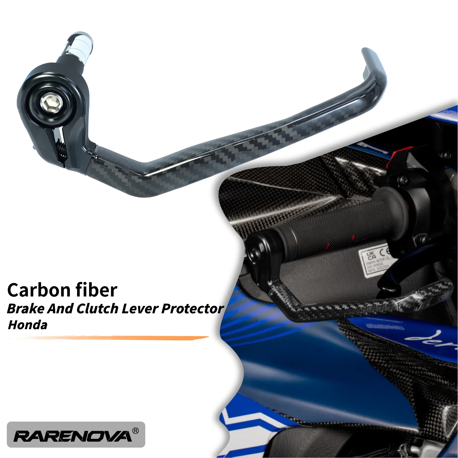 CBR 1000RR Carbon Fiber Clutch Guard Lever For Honda CBR 250R 300R 500R 600RR Motorcycle Brake Lever Guard Handlebar Protector