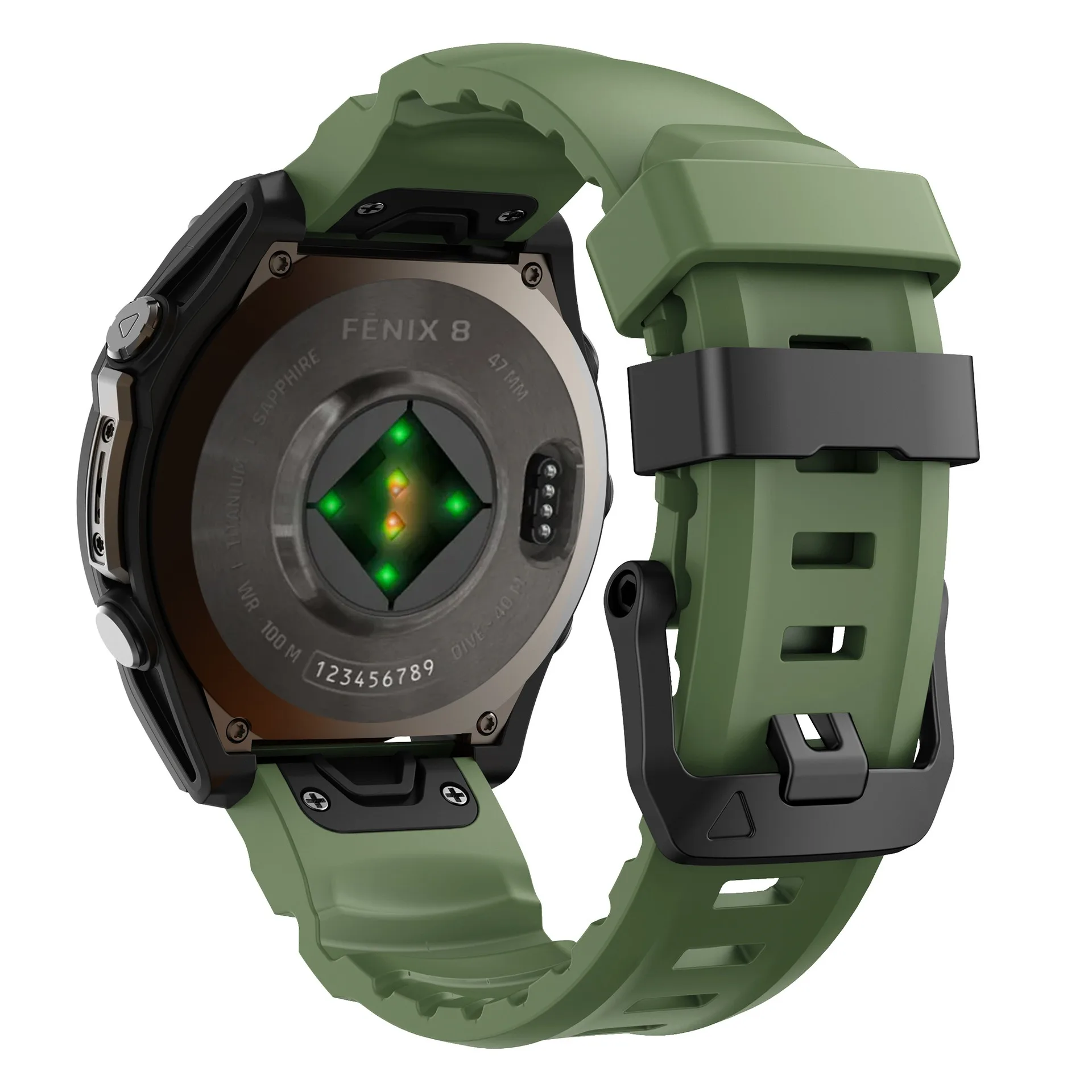 22mm 26mm QuickFit Strap for Garmin Epix Gen 2/Enduro 2/Instinct 3 Trail Silicone Watchband Garmin Fenix 8 E 7 7X 7 Pro 6X Belt