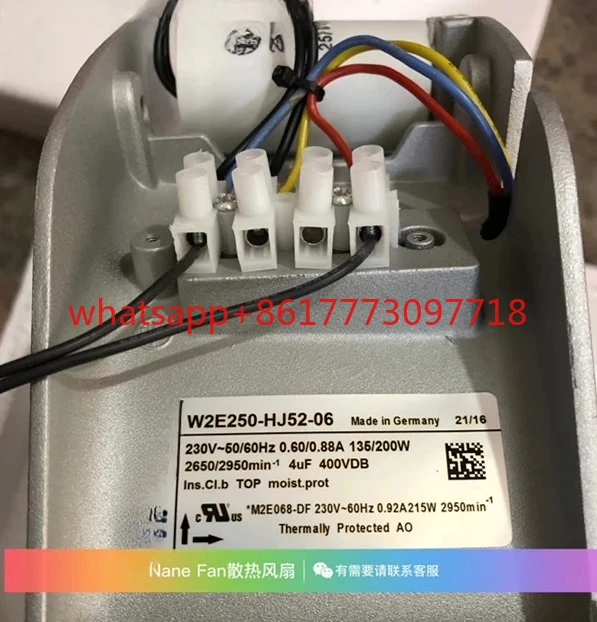 

28080 230V W2E250-HJ52-06 all-metal high temperature resistant fan