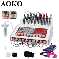 New Electric Muscle Stimulator Machine EMS Russian Waves Body Slimming Massage Myostimulation Beauty Salon Device Weight Loss