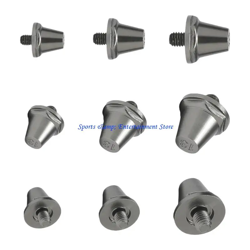 G7nf 12pcs calcio picchi chiodi sostitutivi calcio taglienti calcio in alluminio