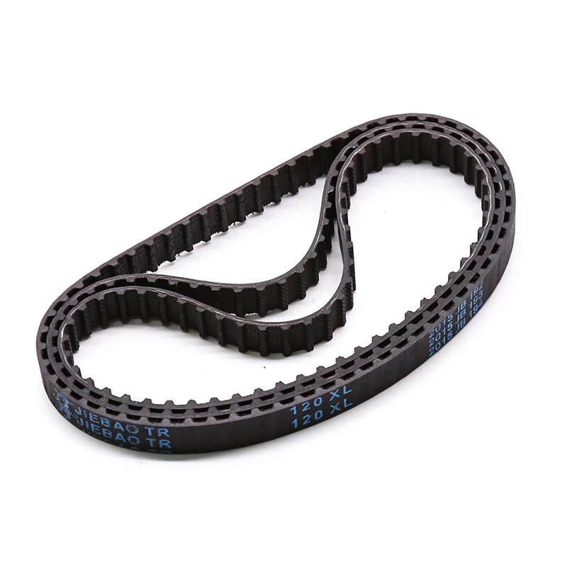 XL90 94 96 100 102 110 116 118 120 126 130 Closed Loop Rubber Timing Belt 5.08mm Pitch XL Synchronous Belt 10mm Width