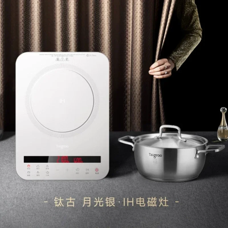 Cocina de Inducción ultrafina inteligente, cuerpo delgado de 39mm, 2100W de potencia, 220V, herramientas para freír, electrodomésticos de cocina, fogão de indução