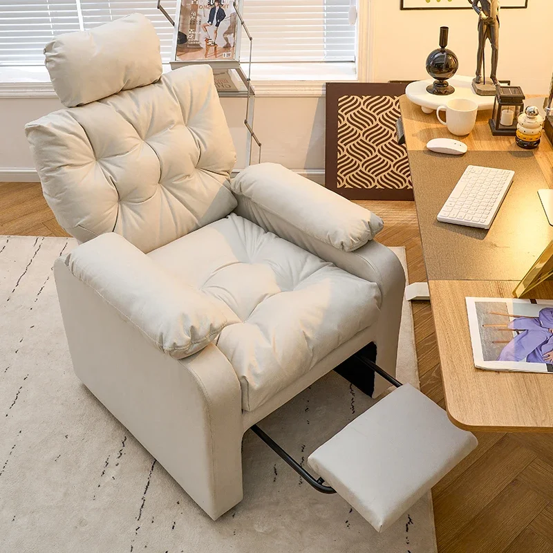 

Customizable New Computer Chair Household Office Bedroom Sedentary Recliner Chair Single Sofa Ergonomics