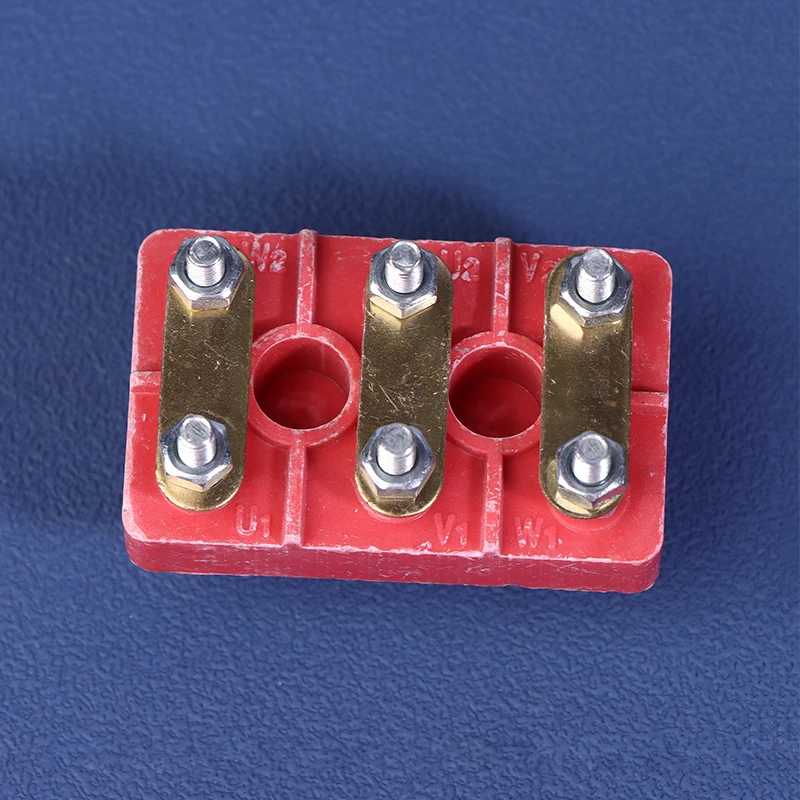 Y80-90 Three-phase Motor Terminal Block Wiring Board Rack Copper Connectors Terminal Board For Electric Motor