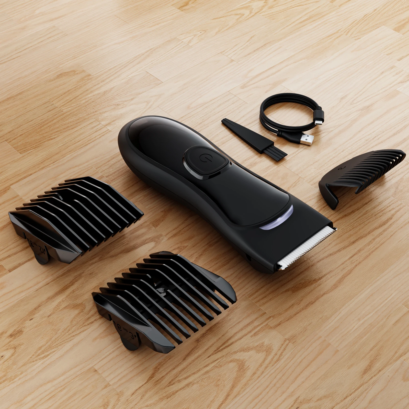 

Электрический триммер для волос, мужской триммер для волос в паху, универсальная бритва для тела, водостойкий триммер для волос на лобке, сменные керамические лезвия