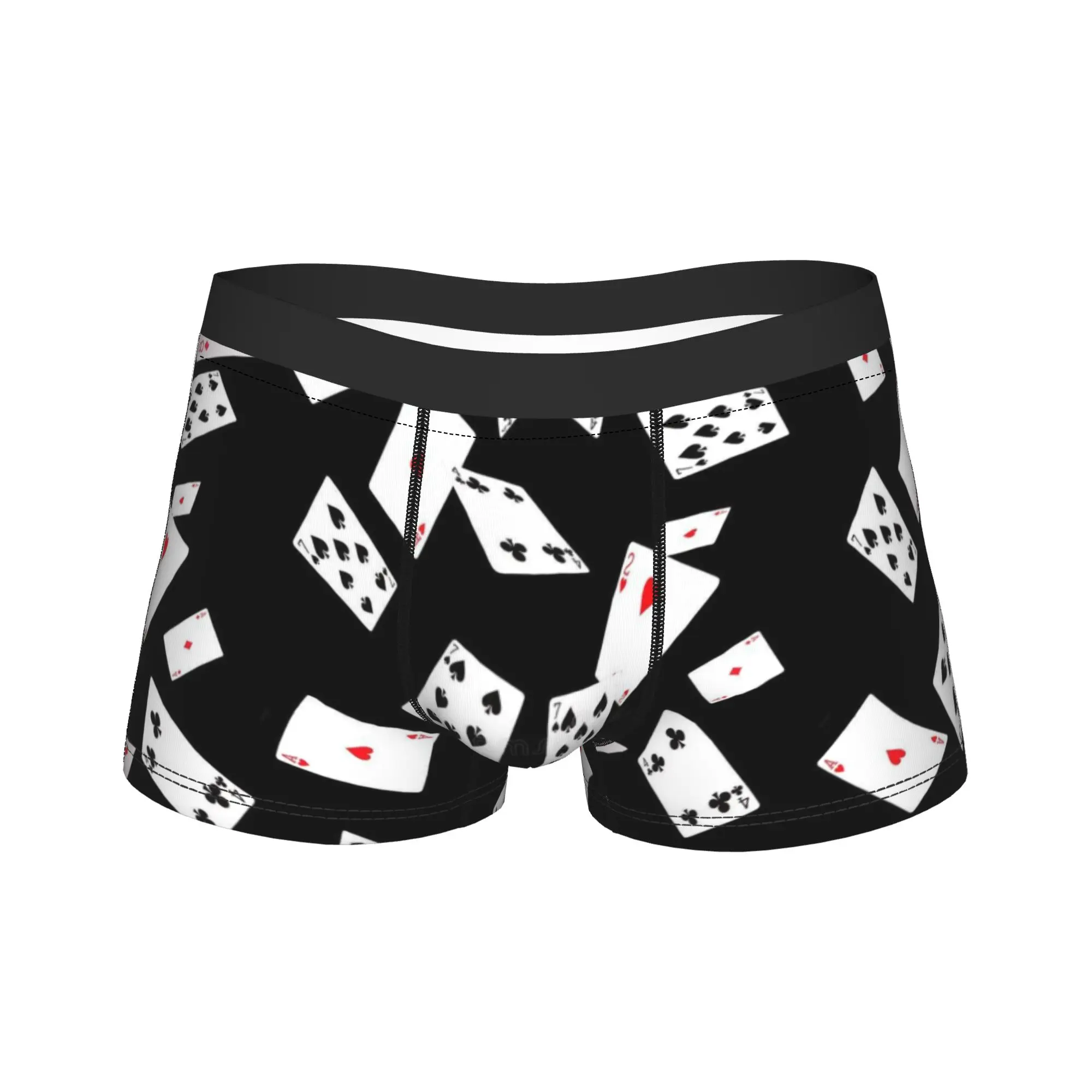 

Poker Background Card Boxers Humor Underwear Boxer Briefs Gag Gift For Men