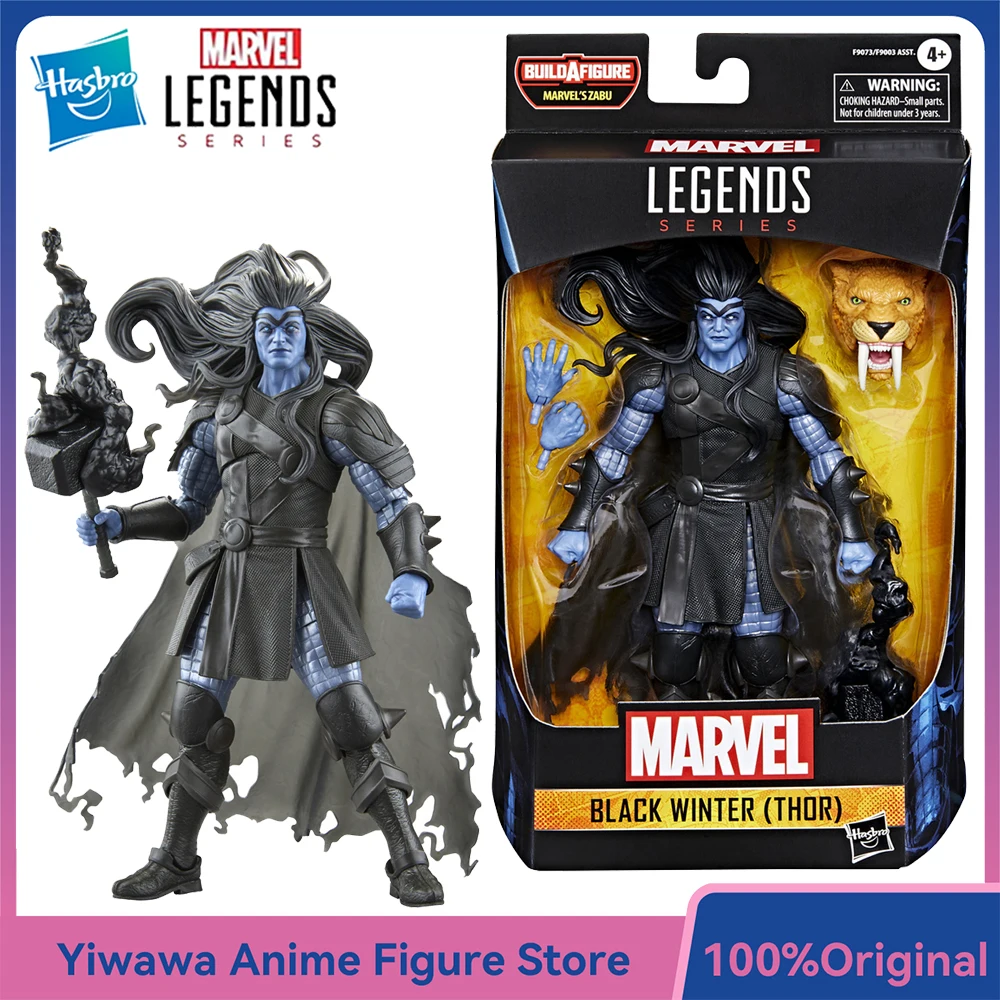 

[In-Stock] Hasbro Marvel Legends Series Black Winter (Thor) 6-Inch-Scale Collectible Action Figure Model Ornament Gift Toys