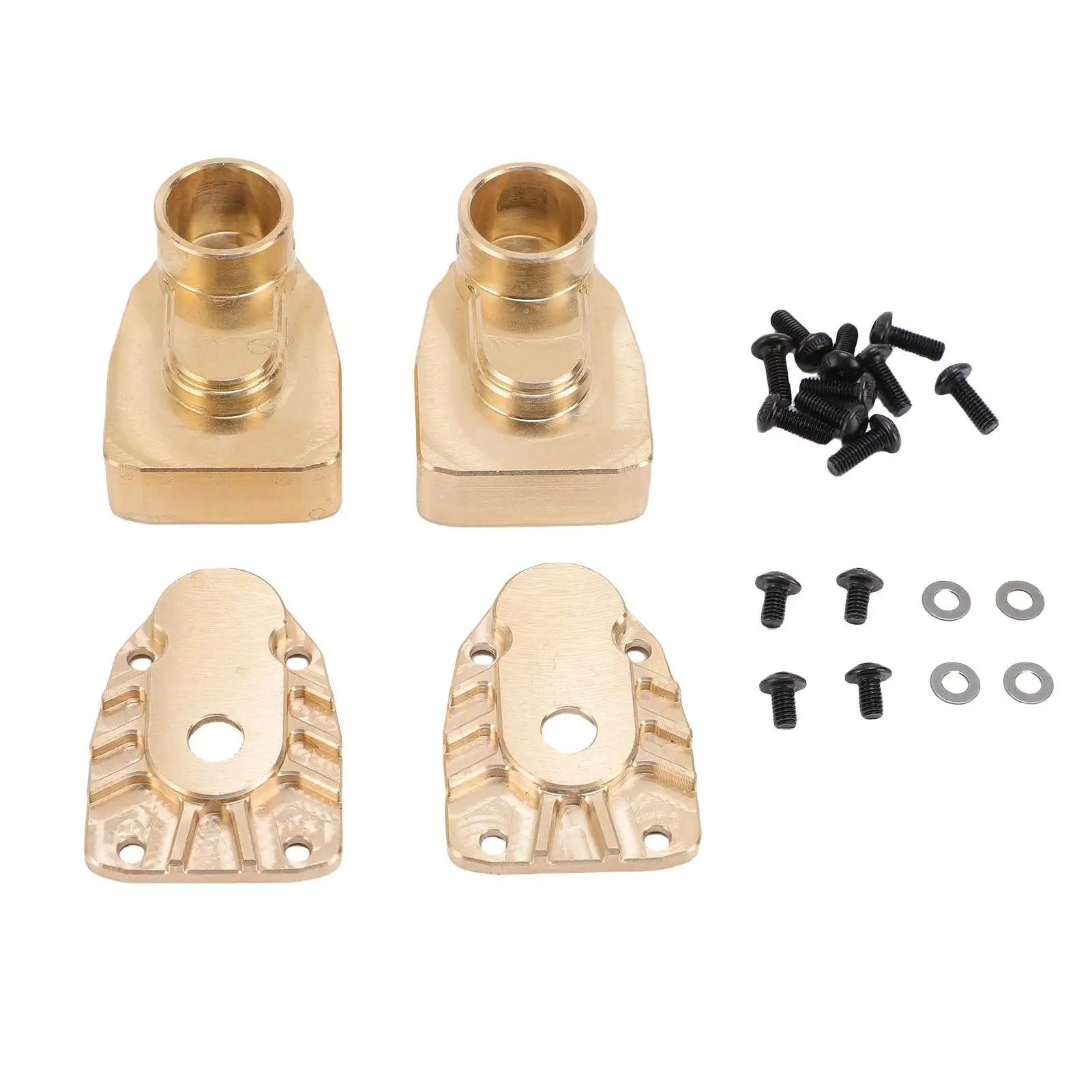 

1 пара сидений заднего моста с дистанционным управлением, подходящий для AXIAL AXP8 Gilamon 1/8, запасной комплект для автомобиля, латунное замена сиденья заднего моста с дистанционным управлением