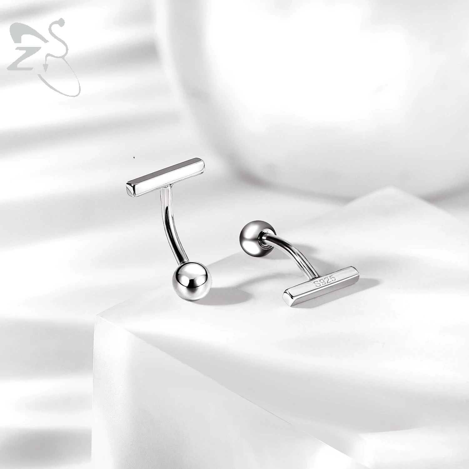 ZS 1 PC Nabelpiercing aus 925er-Sterlingsilber, goldfarben, umgekehrt gebogen, Bauchnabelringe, Kristallopal, Clicker, Nabelringe, 14/16 g – Detail 7